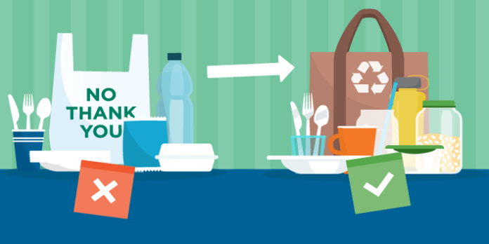 reduce single-use plastics